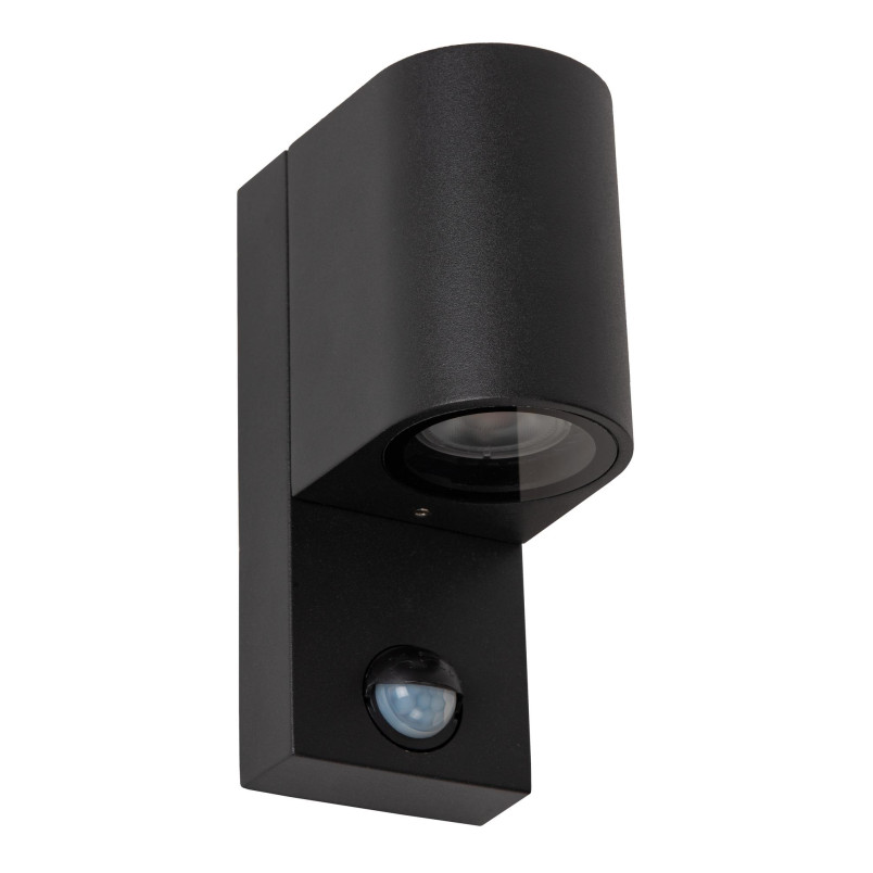 ZARO IR Wall spotlight Outdoor 1xGU10 IP65 Black Lucide