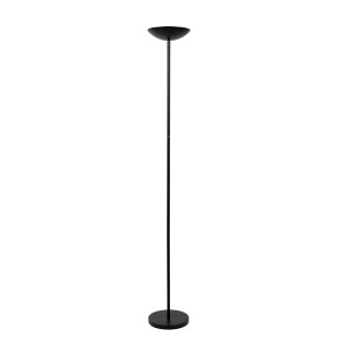 ZENITH Floor lamp LED Dim. 1x20W 3000K Black Lucide