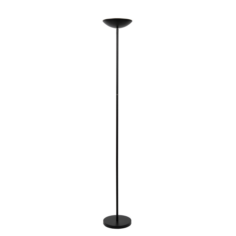 ZENITH Floor lamp LED Dim. 1x20W 3000K Black Lucide