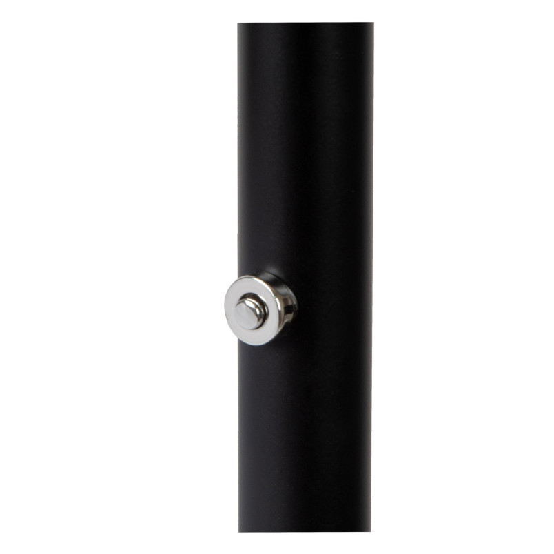 ZENITH Floor lamp LED Dim. 1x20W 3000K Black Lucide