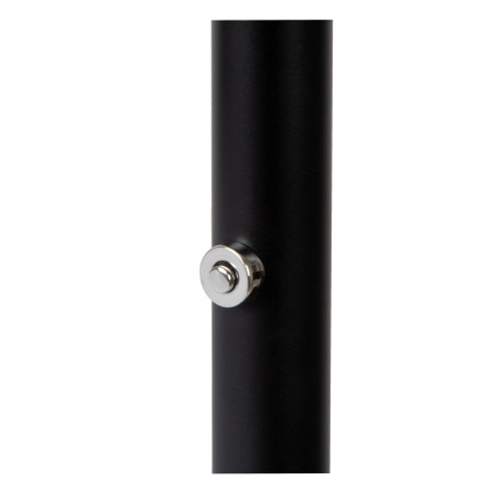 ZENITH Floor lamp LED Dim. 1x20W 3000K Black Lucide