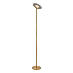 ZENITH Floor lamp LED Dim. 1x20W 3000K Matt Gold / Brass Lucide