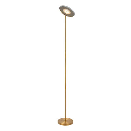 ZENITH Floor lamp LED Dim. 1x20W 3000K Matt Gold / Brass Lucide