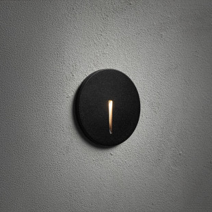 Lampa zewnętrzna do zabudowy Abby LED 3000K 8,5cm IP54 czarna Nowodvorski
