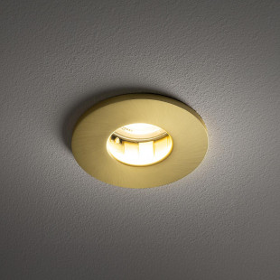Lampa spot podtynkowa do łazieni Acre GU10 8,5cm mosiężna Nowodvorski