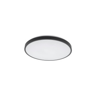 Plafon okrągły do łazienki Agnes 38,5cm LED PRO czarny 22W 4000K IP44 Nowodvorski