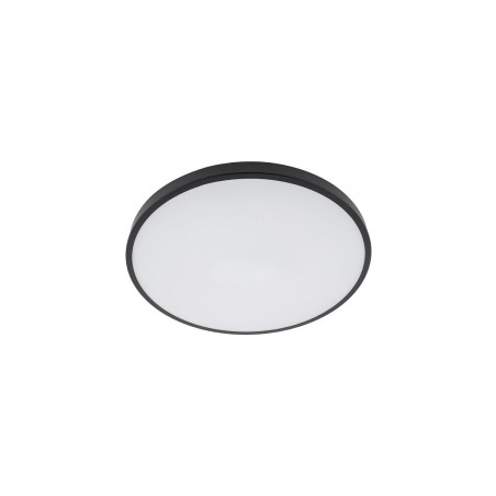 Plafon okrągły do łazienki Agnes 38,5cm LED PRO czarny 22W 4000K IP44 Nowodvorski