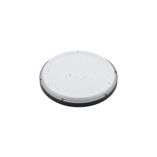 Plafon okrągły do łazienki Agnes 38,5cm LED PRO czarny 22W 4000K IP44 Nowodvorski