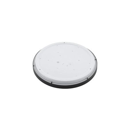 Plafon okrągły do łazienki Agnes 38,5cm LED PRO czarny 22W 4000K IP44 Nowodvorski