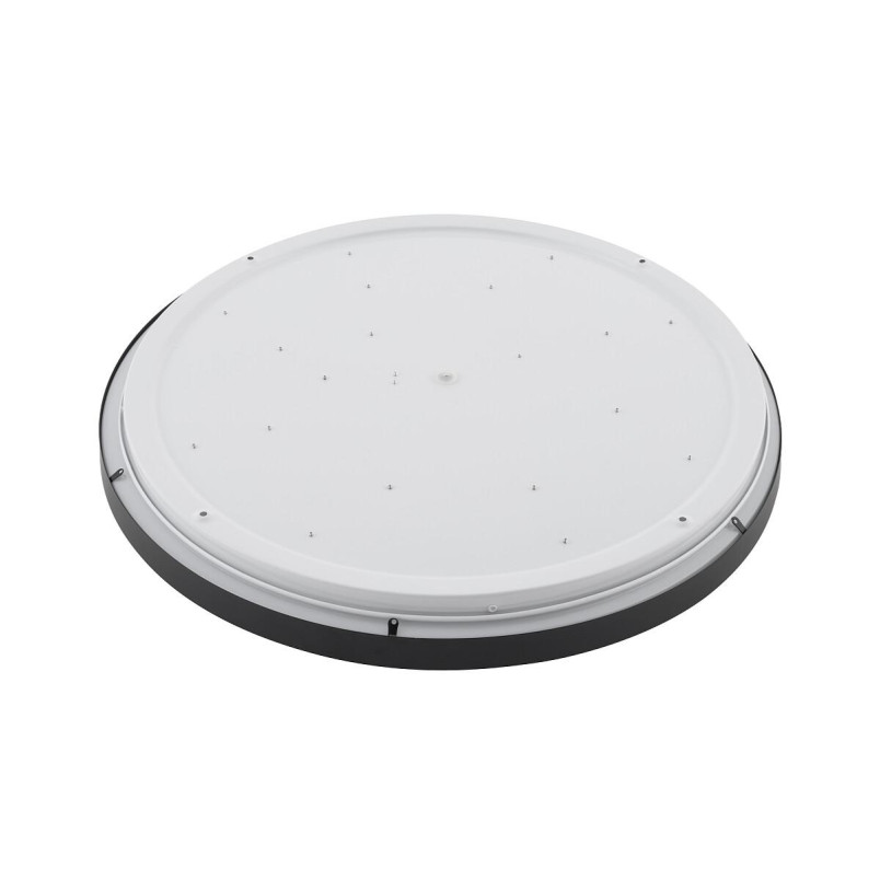 Plafon okrągły do łazienki Agnes 49cm LED PRO czarny 32W 3000K IP44 Nowodvorski
