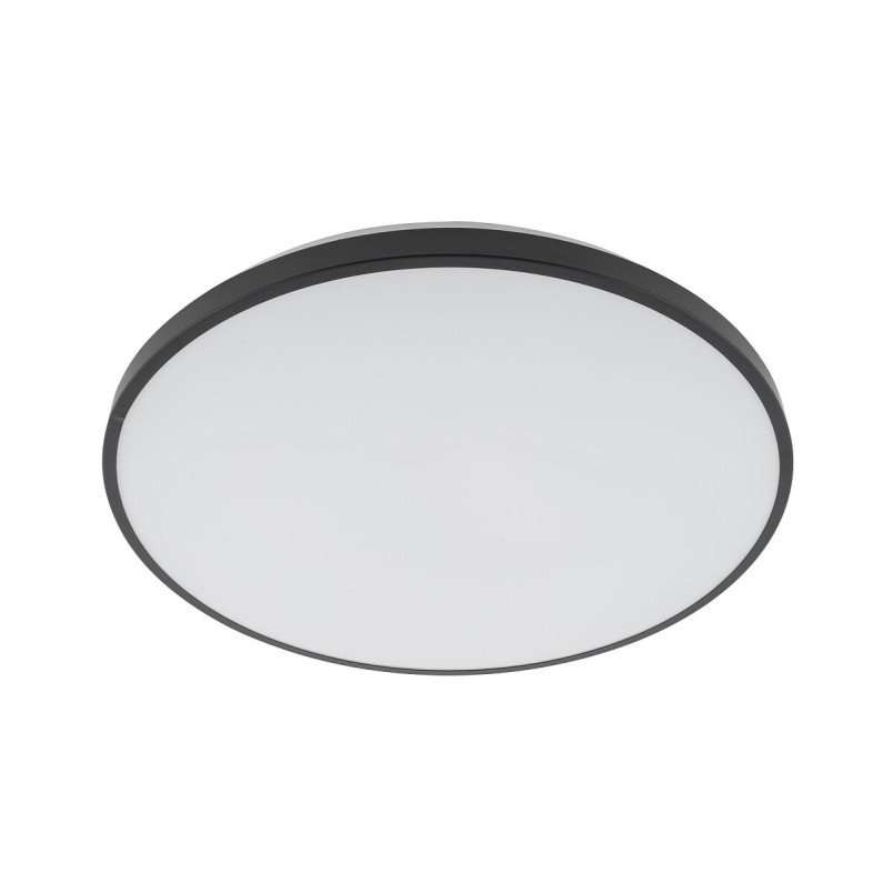 Plafon okrągły do łazienki Agnes 49cm LED PRO czarny 32W 4000K IP44 Nowodvorski
