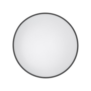Plafon okrągły do łazienki Agnes 49cm LED PRO czarny 32W 4000K IP44 Nowodvorski