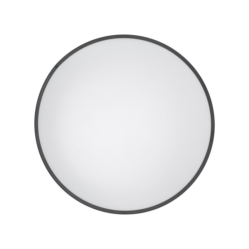 Plafon okrągły do łazienki Agnes 49cm LED PRO czarny 32W 4000K IP44 Nowodvorski