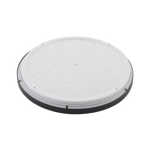 Plafon okrągły do łazienki Agnes 49cm LED PRO czarny 32W 4000K IP44 Nowodvorski