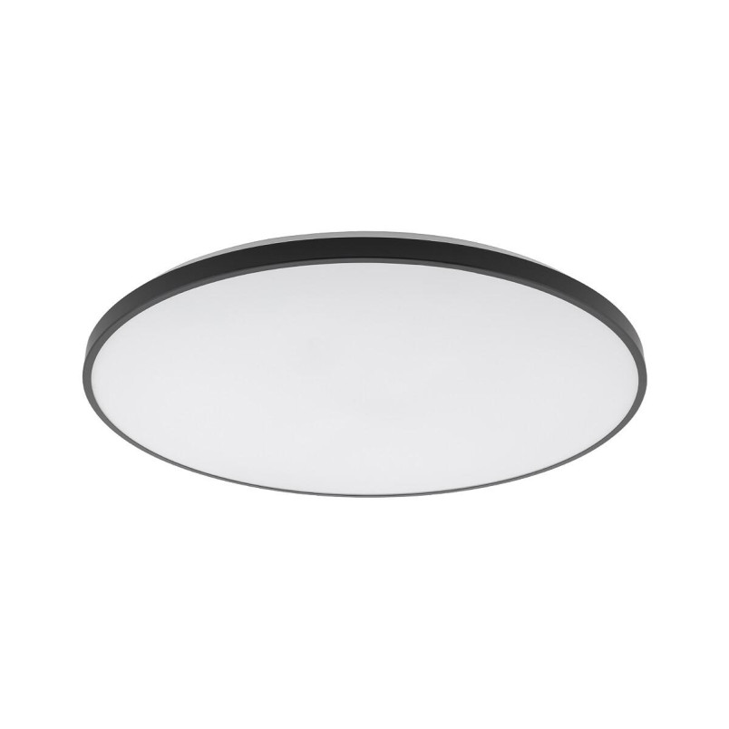Plafon okrągły do łazienki Agnes 64,2cm LED PRO czarny 64W 4000K IP44 Nowodvorski