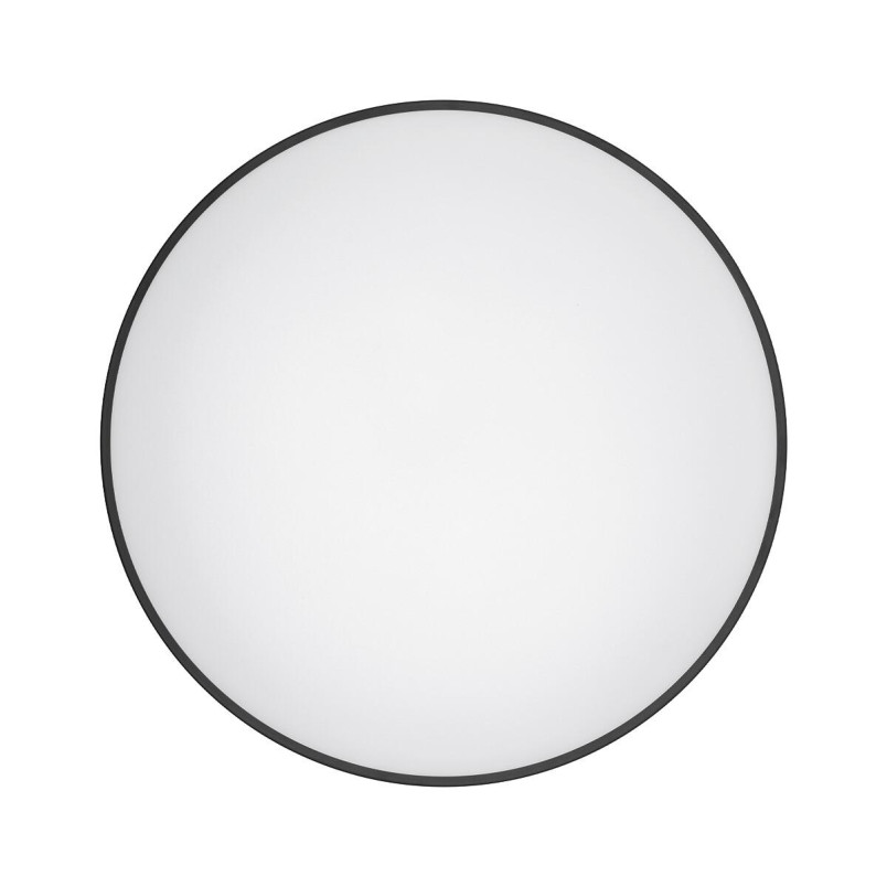 Plafon okrągły do łazienki Agnes 64,2cm LED PRO czarny 64W 4000K IP44 Nowodvorski