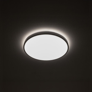 Plafon okrągły do łazienki Agnes 38,5cm LED PRO biały 22W 3000K IP44 Nowodvorski