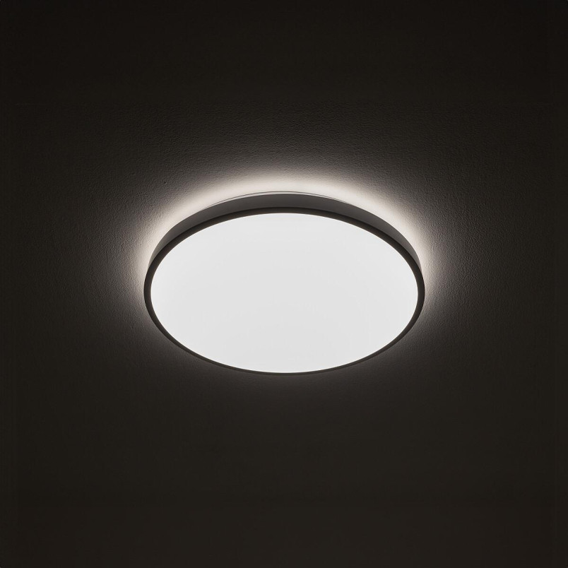 Plafon okrągły do łazienki Agnes 38,5cm LED PRO biały 22W 3000K IP44 Nowodvorski