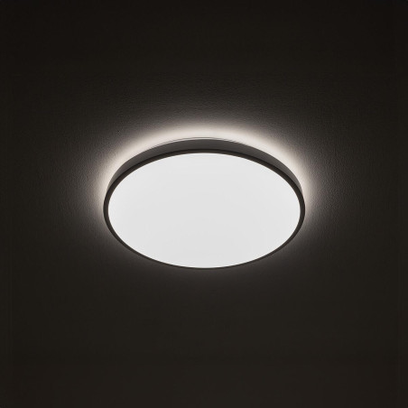 Plafon okrągły do łazienki Agnes 38,5cm LED PRO biały 22W 3000K IP44 Nowodvorski