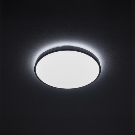 Plafon okrągły do łazienki Agnes 38,5cm LED PRO biały 22W 4000K IP44 Nowodvorski