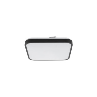Plafon kwadratowy do łazienki Agnes 33,5cm LED PRO czarny 16W 3000K IP44 Nowodvorski