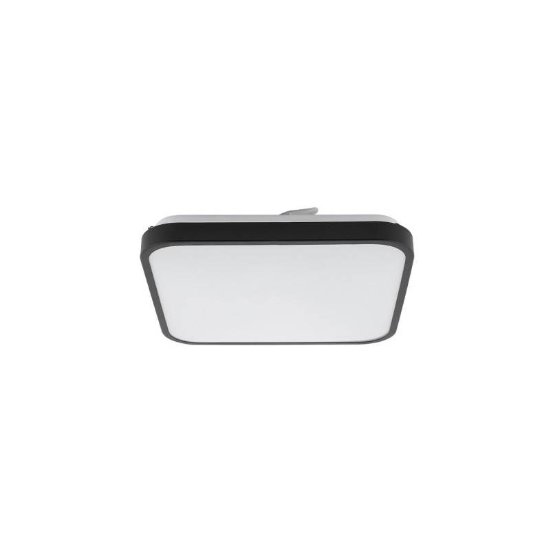 Plafon kwadratowy do łazienki Agnes 33,5cm LED PRO czarny 16W 4000K IP44 Nowodvorski