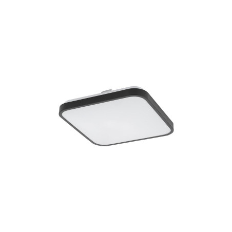 Plafon kwadratowy do łazienki Agnes 33,5cm LED PRO czarny 16W 4000K IP44 Nowodvorski