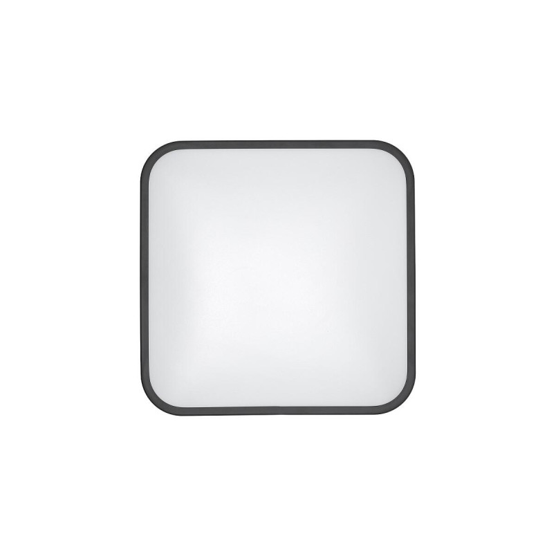 Plafon kwadratowy do łazienki Agnes 33,5cm LED PRO czarny 16W 4000K IP44 Nowodvorski