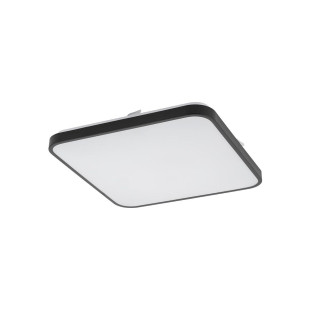 Plafon kwadratowy do łazienki Agnes 43,5cm LED PRO czarny 32W 3000K IP44 Nowodvorski