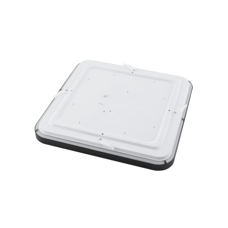 Plafon kwadratowy do łazienki Agnes 43,5cm LED PRO czarny 32W 3000K IP44 Nowodvorski