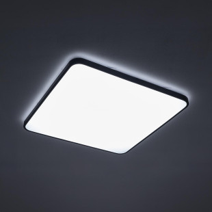 Plafon kwadratowy do łazienki Agnes 63,5cm LED PRO czarny 64W 4000K IP44 Nowodvorski