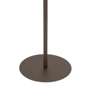 Lampa podłogowa z abażurem Amarela  163cm czarny melanż / czekoladowy Nowodvorski