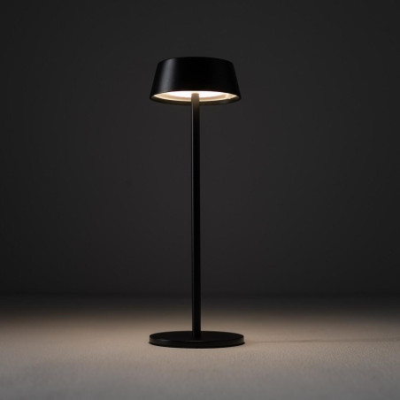 Lampa bezprzewodowa zewnętrzna na stół Amy LED 3000K IP54 czarna Nowodvorski