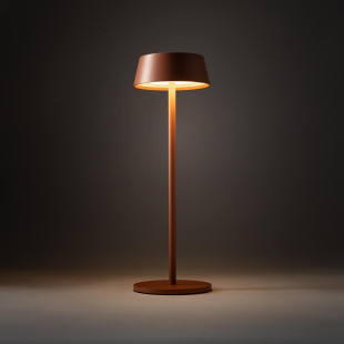Lampa bezprzewodowa zewnętrzna na stół Amy LED 3000K IP54 ceglana Nowodvorski