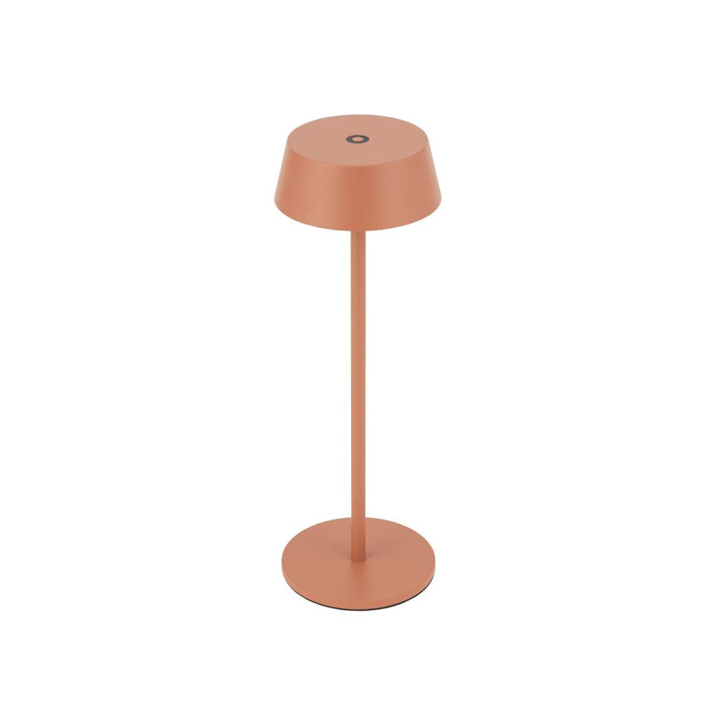 Lampa bezprzewodowa zewnętrzna na stół Amy LED 3000K IP54 ceglana Nowodvorski