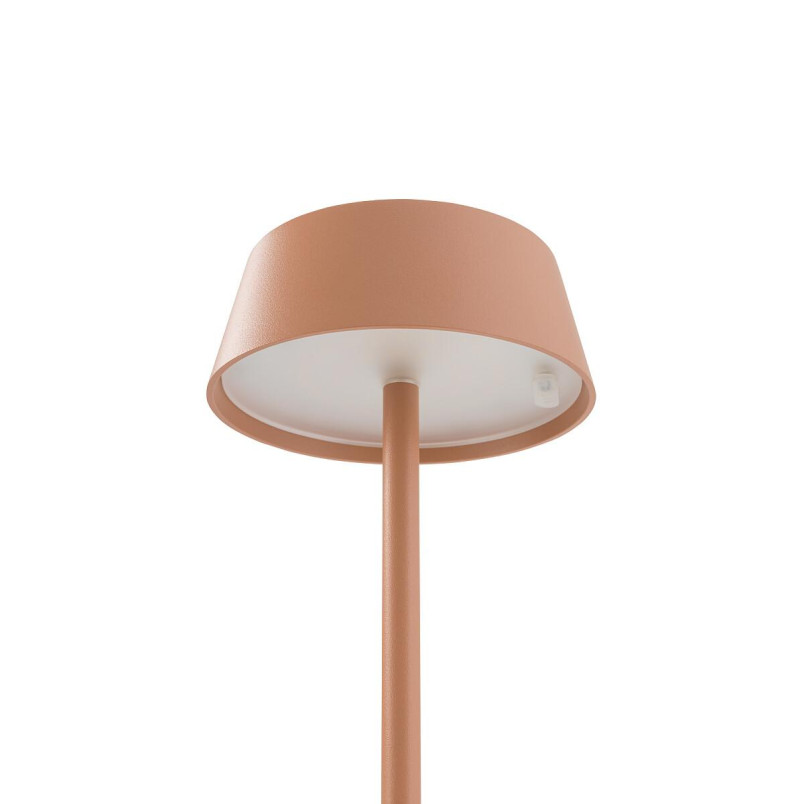 Lampa bezprzewodowa zewnętrzna na stół Amy LED 3000K IP54 ceglana Nowodvorski