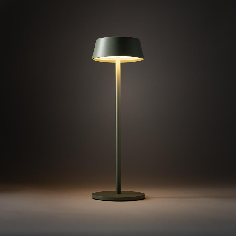 Lampa bezprzewodowa zewnętrzna na stół Amy LED 3000K IP54 zielona Nowodvorski