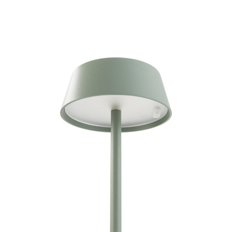 Lampa bezprzewodowa zewnętrzna na stół Amy LED 3000K IP54 zielona Nowodvorski