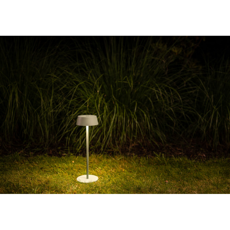 Lampa bezprzewodowa zewnętrzna na stół Amy LED 3000K IP54 zielona Nowodvorski