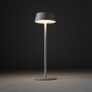 Lampa bezprzewodowa zewnętrzna na stół Amy LED 3000K IP54 biała Nowodvorski