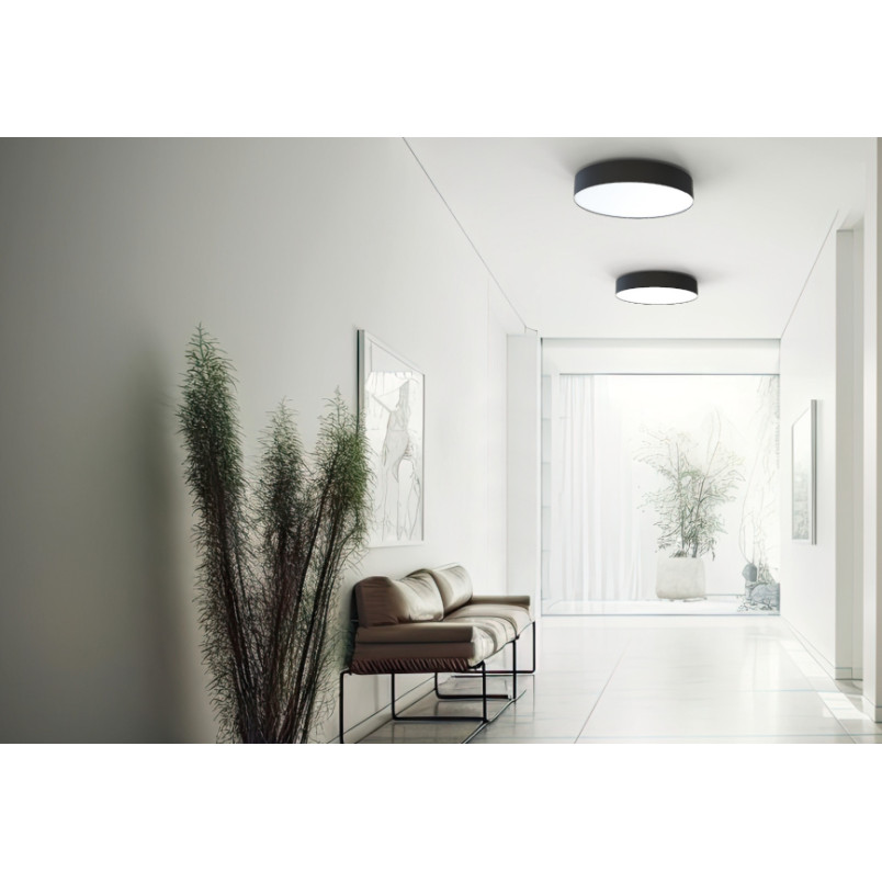 Plafon sufitowy okrągły Arena 40,5cm LED 4000K czarny Nowodvorski