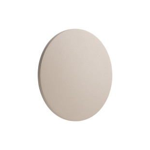 Kinkiet zewnętrzny okrągły Aria IP54 LED 18cm piaskowy Nowodvorski