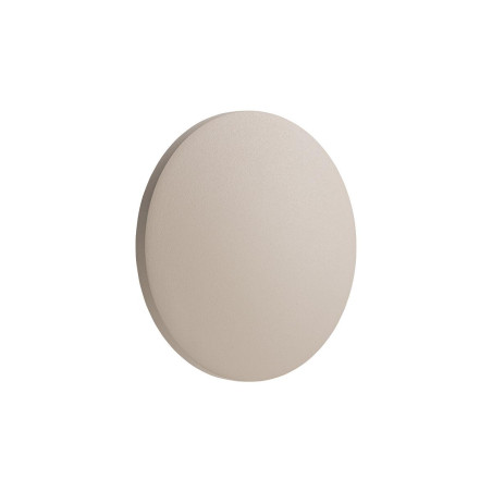 Kinkiet zewnętrzny okrągły Aria IP54 LED 13,5cm piaskowy Nowodvorski
