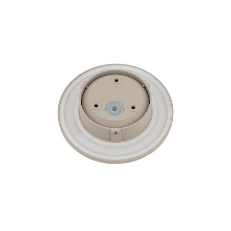 Kinkiet zewnętrzny okrągły Aria IP54 LED 13,5cm piaskowy Nowodvorski