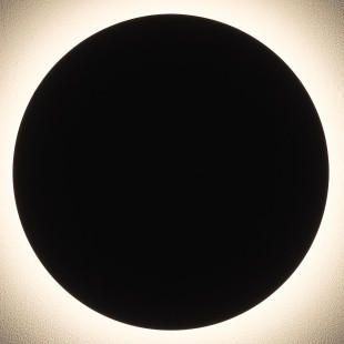 Kinkiet zewnętrzny okrągły Aria IP54 LED 30cm czarny Nowodvorski