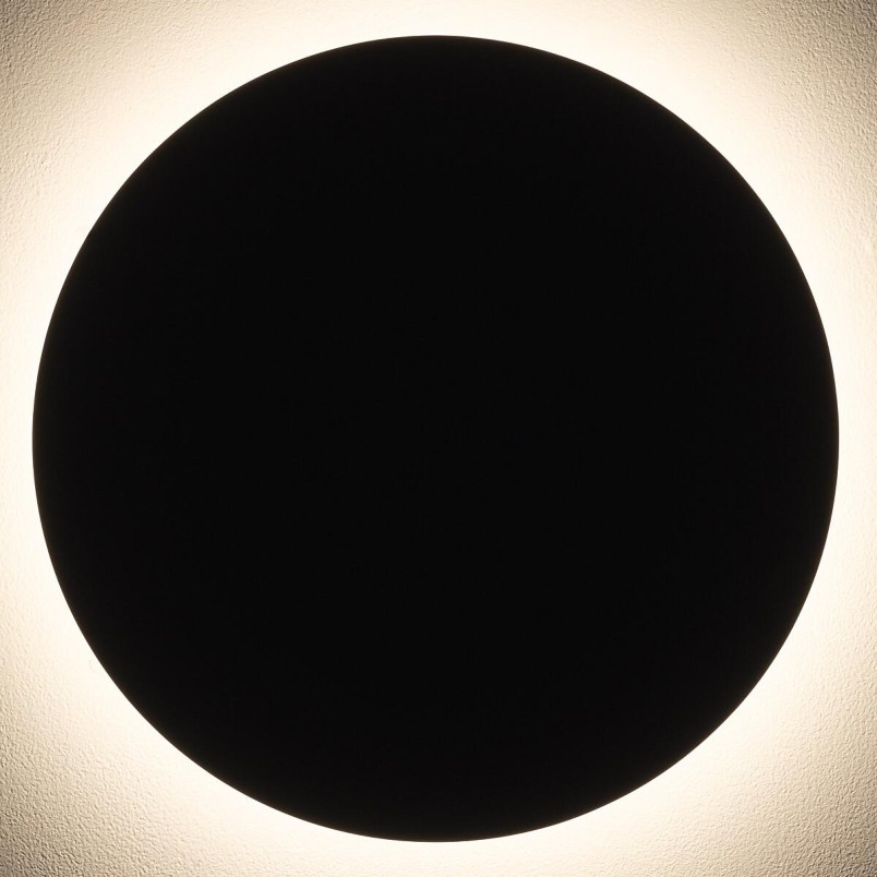 Kinkiet zewnętrzny okrągły Aria IP54 LED 30cm czarny Nowodvorski