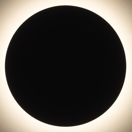 Kinkiet zewnętrzny okrągły Aria IP54 LED 30cm czarny Nowodvorski