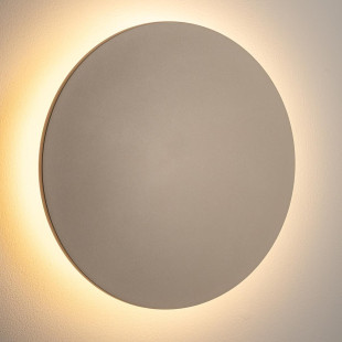 Kinkiet zewnętrzny okrągły Aria IP54 LED 30cm piaskowy Nowodvorski