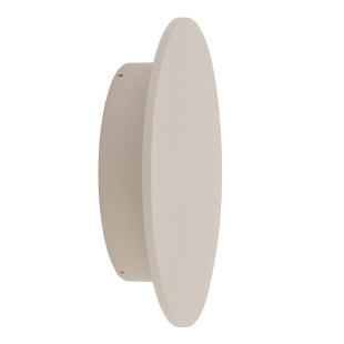 Kinkiet zewnętrzny okrągły Aria IP54 LED 30cm piaskowy Nowodvorski