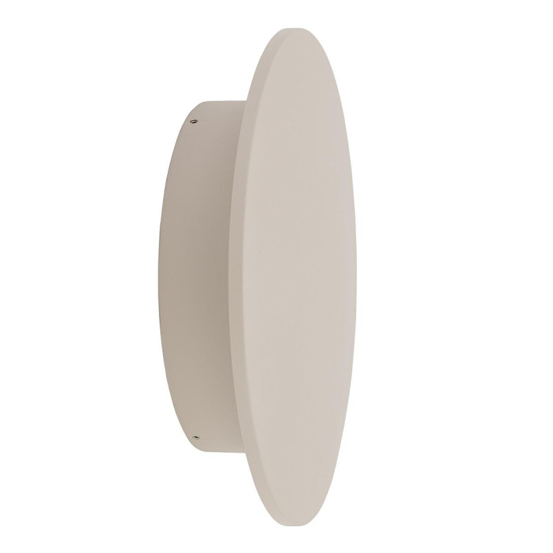 Kinkiet zewnętrzny okrągły Aria IP54 LED 30cm piaskowy Nowodvorski